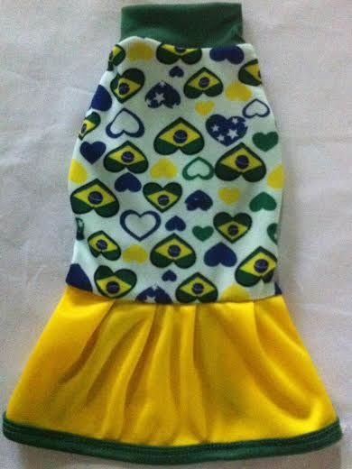 Vestido de malha copa 2014 Nº1